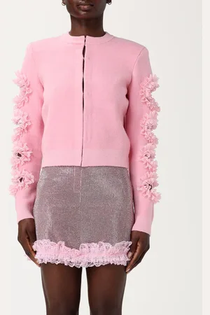 Self-Portrait Cardigan a girocollo con rouches