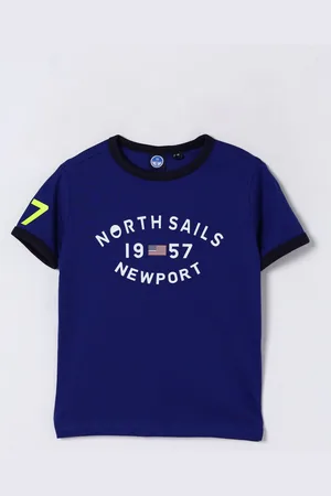 North Sails T-shirt con logo in cotone