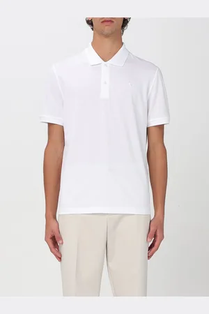 FERRARI Polo in cotone organico con logo