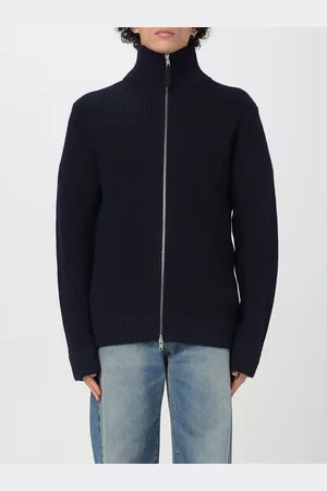 Maison Margiela Cardigan con zip in lana
