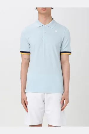 K-Way Polo in cotone basic con mini logo