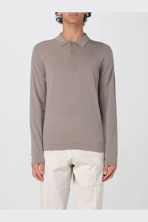 Calvin Klein Polo basic in misto lana