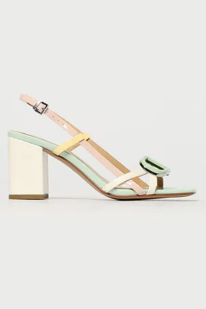 Twin-Set Sandalo Oval T in vernice
