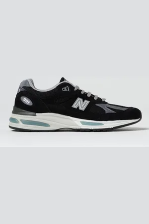 New Balance Sneakers Made in UK 991v2 in camoscio e mesh