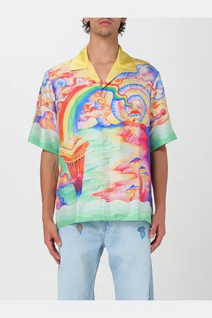 Casablanca Camicia in seta stampata