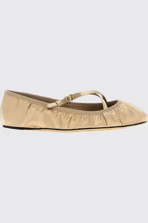 Dolce & Gabbana Ballerina Vally in raso drappeggiato