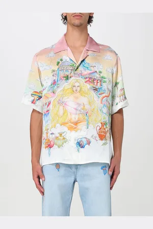 Casablanca Camicia in seta stampata
