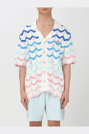 Casablanca Camicia in maglia crochet