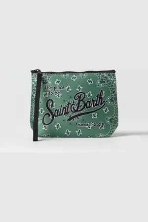 MC2 SAINT BARTH Pochette in neoprene con logo
