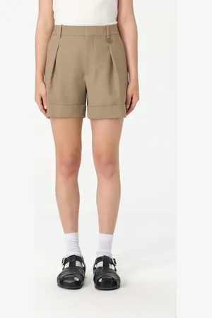 Burberry Pantaloncino in lana e cotone