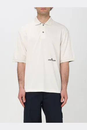 Stone Island Polo in cotone con logo