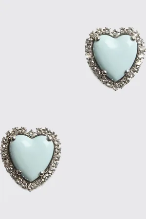 VALENTINO GARAVANI Orecchini Coeur Hyperbole in ottone con Swarovski