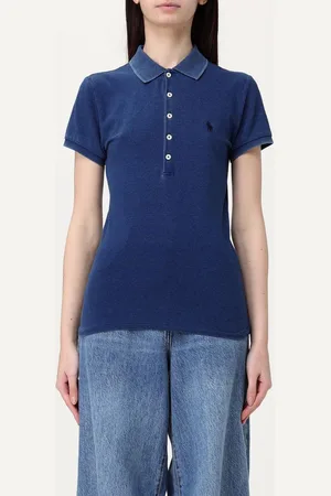Ralph Lauren Polo in cotone con logo ricamato