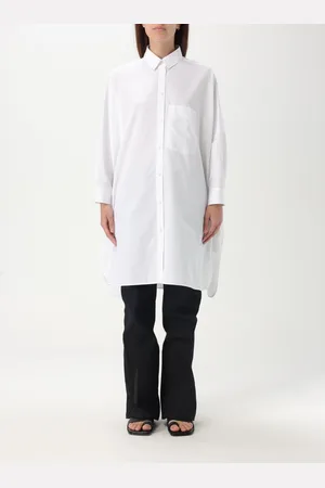 Jil Sander Camicia oversize in popeline di cotone