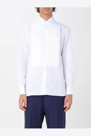 LARDINI Camicia classica in popeline di cotone