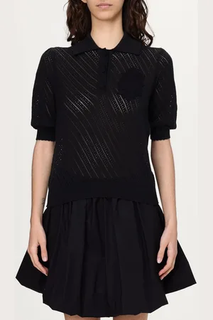 Twin-Set Polo in maglia di cotone