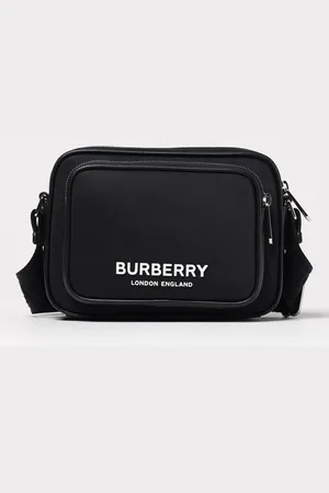 Burberry Borsa Paddy in nylon e pelle