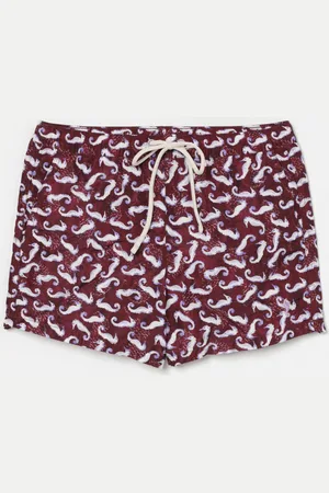 KAMPOS Costume da bagno boxer a fantasia