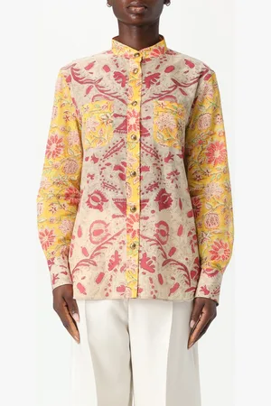VALENTINO Camicia in cotone stampato