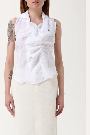 Vivienne Westwood Blusa in cotone e seta