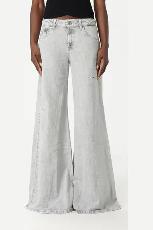 Dondup Jeans a zampa in denim di cotone