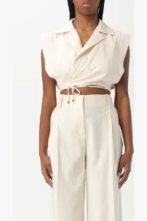 SIMONA CORSELLINI Gilet crop
