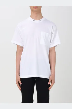 VERSACE T-shirt in cotone con logo