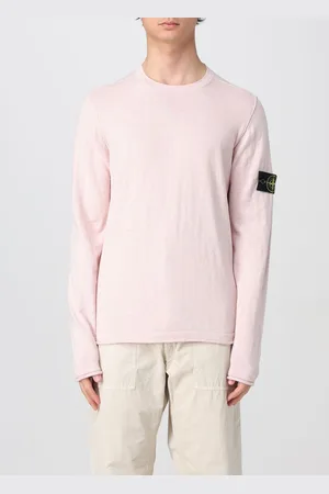 Stone Island Maglia in cotone organico e nylon finezza 14