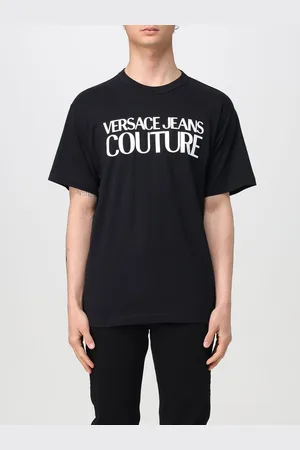 VERSACE T-shirt in cotone con logo