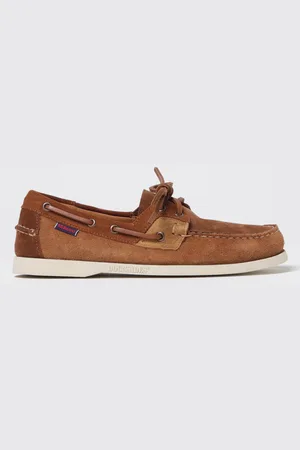 SEBAGO Mocassino Rossisland Jib in camoscio