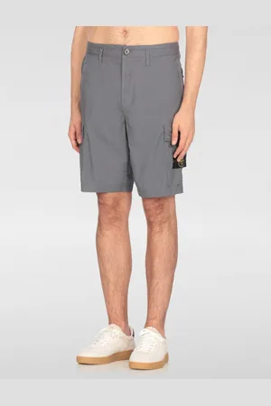 Stone Island Pantaloncino cargo in cotone stretch