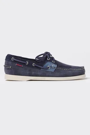 SEBAGO Mocassino Rossisland Jib in camoscio