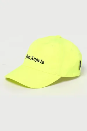 Palm Angels Cappello in nylon con logo ricamato
