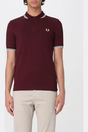 Fred Perry Polo in piquet con logo