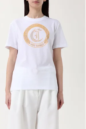 Roberto Cavalli T-shirt basic in cotone con logo