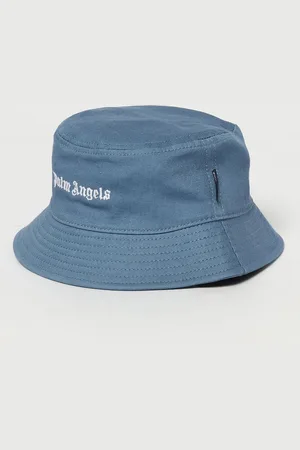Palm Angels Cappello in cotone con logo ricamato