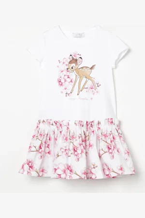 MONNALISA Abito Bambi in cotone