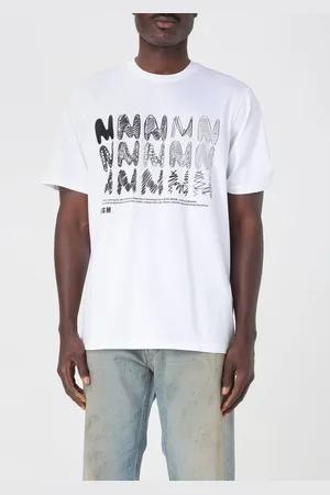 Msgm T-shirt in cotone stampata