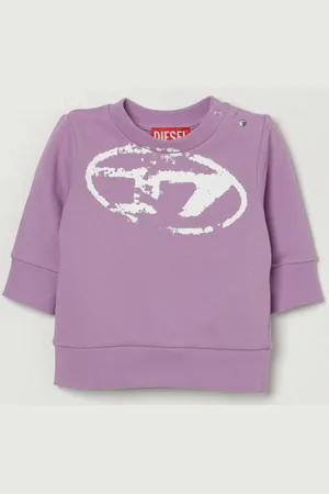 Diesel Felpa a girocollo con logo Oval D