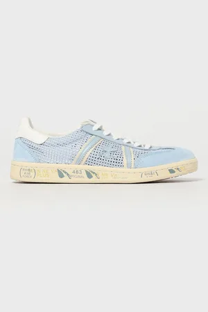 Premiata Sneakers Bonnied in camoscio e mesh a rete