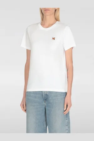 Maison Kitsuné T-shirt in cotone con logo