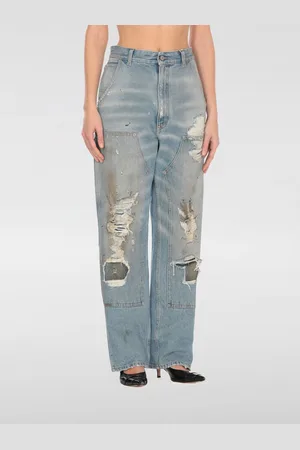 Maison Margiela Jeans in denim distressed