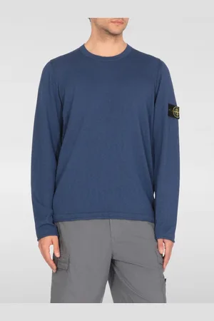 Stone Island Maglia in cotone organico e nylon finezza 14