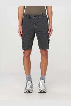 Stone Island Pantaloncino cargo in cotone