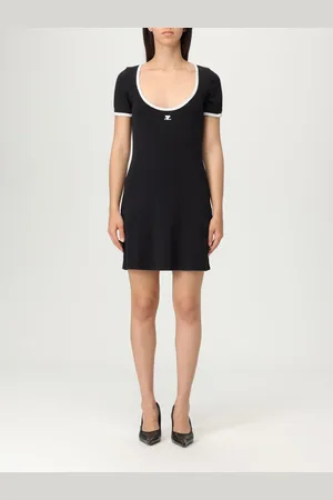 Courrèges Abito mini in cotone