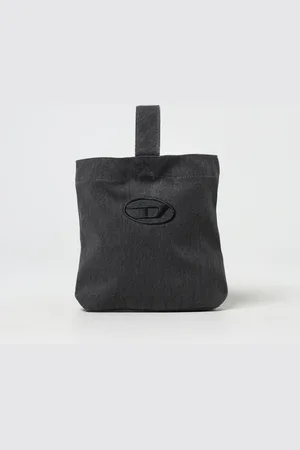 Diesel Borsa a mano WMATTIS Oval D in misto cotone