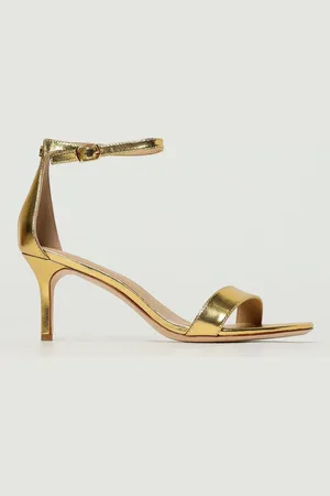 Ralph Lauren Sandalo Allie in pelle laminata