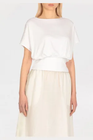 Fabiana Filippi Top in maglia di cotone stretch