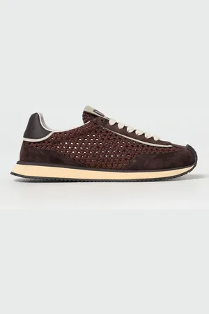 Dolce & Gabbana Sneakers DG Cushion in camoscio e tessuto traforato