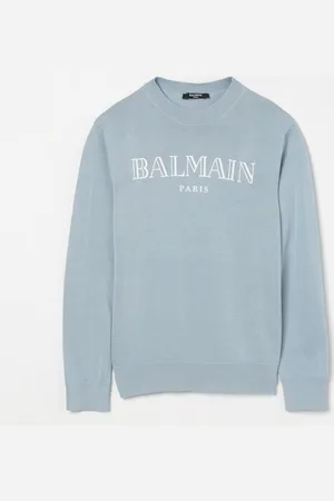Balmain Maglia a girocollo con logo